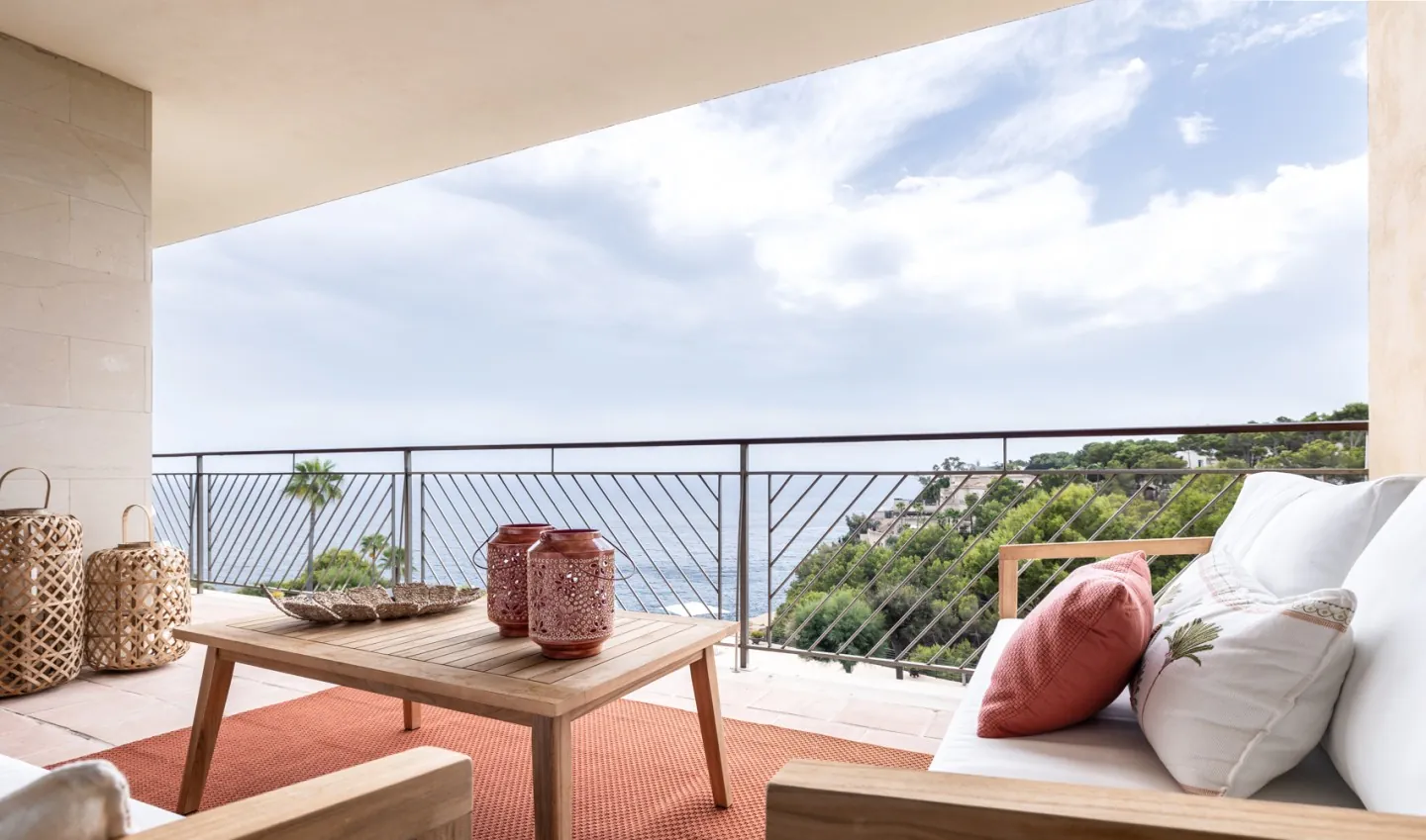 Apartment for rent in exclusive residence with swimming pools in Sol de Mallorca - 1