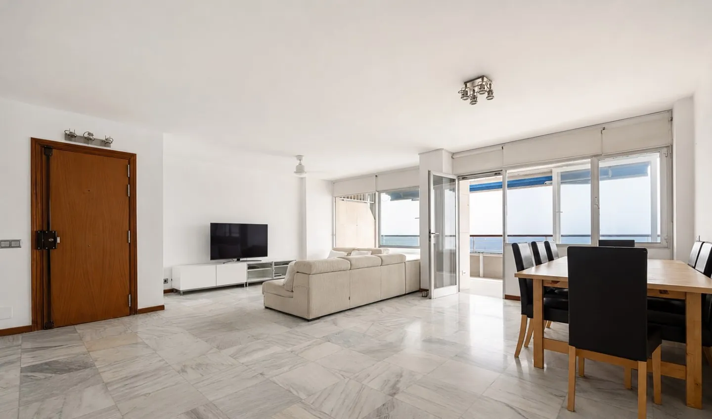 Seafront Apartment with Panoramic Sea Views, Pool and Excellent Potential in Sant Agustí - 1